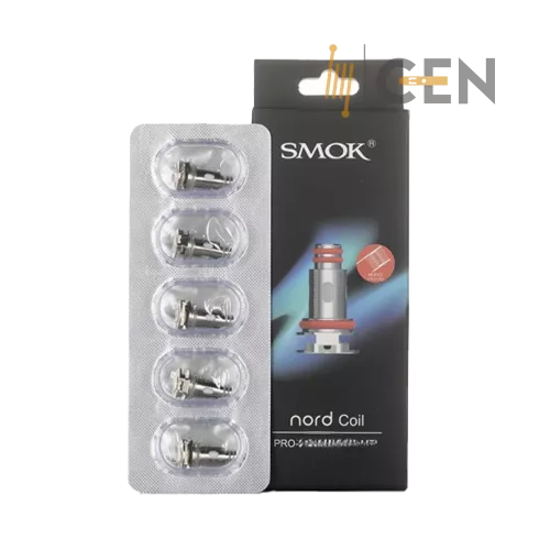Smok - Coil  Nord Pro Meshed 0.09 Ohms MTL - Paquete con 5 Piezas
