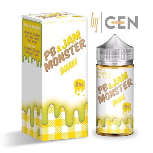 PB & JAM Monster - Banana 100ml