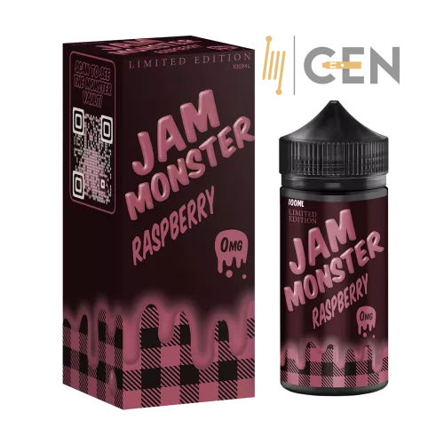 Jam Monster - Raspberry 100ml
