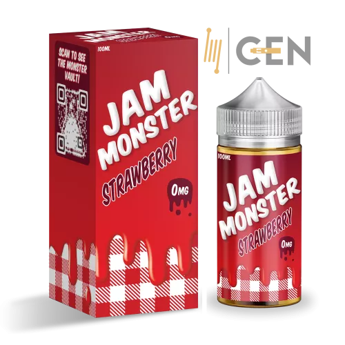 Jam Monster - Strawberry  100ml